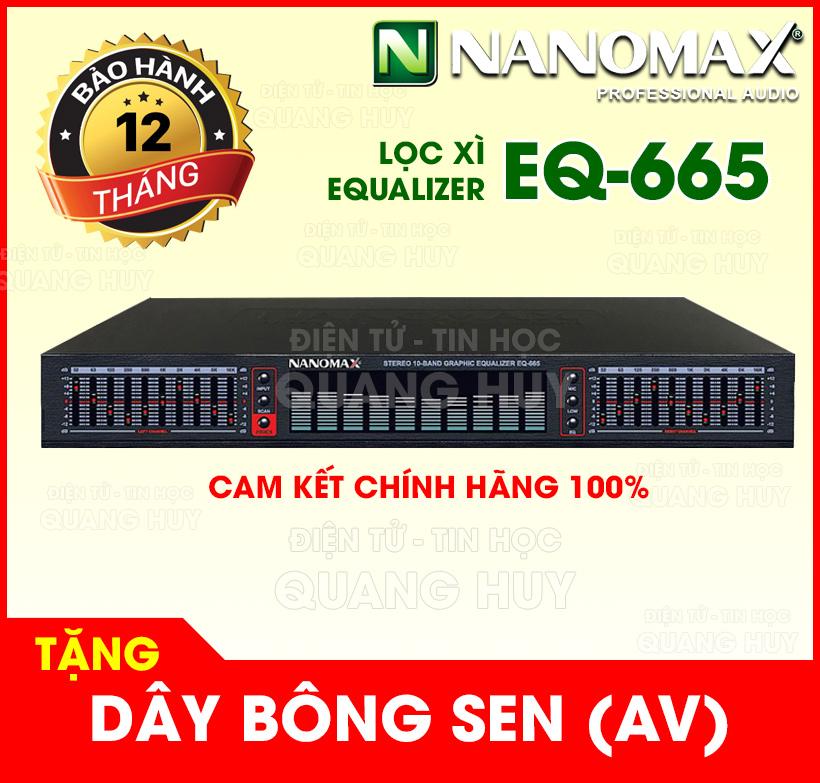 Lọc xì Equalizer Nanomax EQ-665