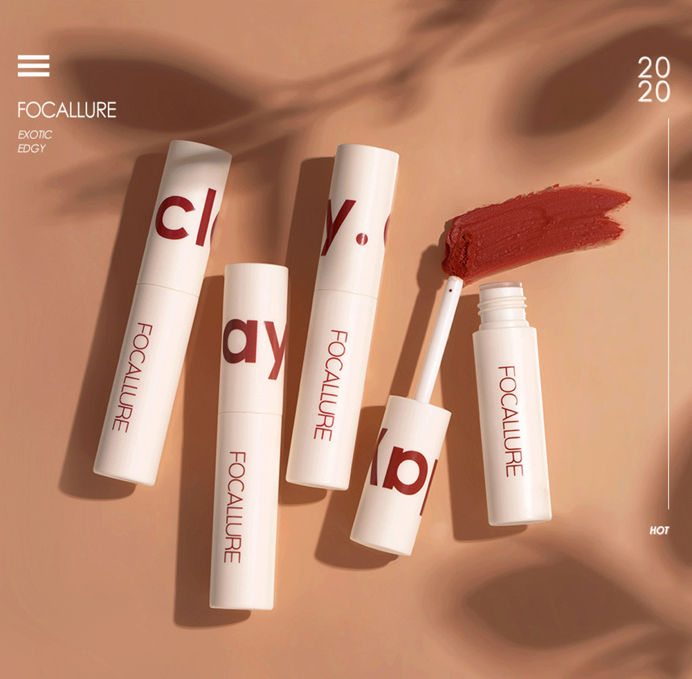 Focallure Son lì dạng kem nhiều màu sắc chất son mềm mịn - 16g Son bóng