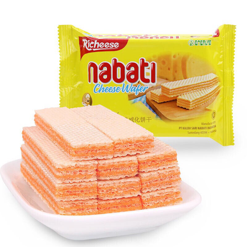 LỐC 10 GÓI BÁNH NABATI PHÔ MAI 24g x 10 gói