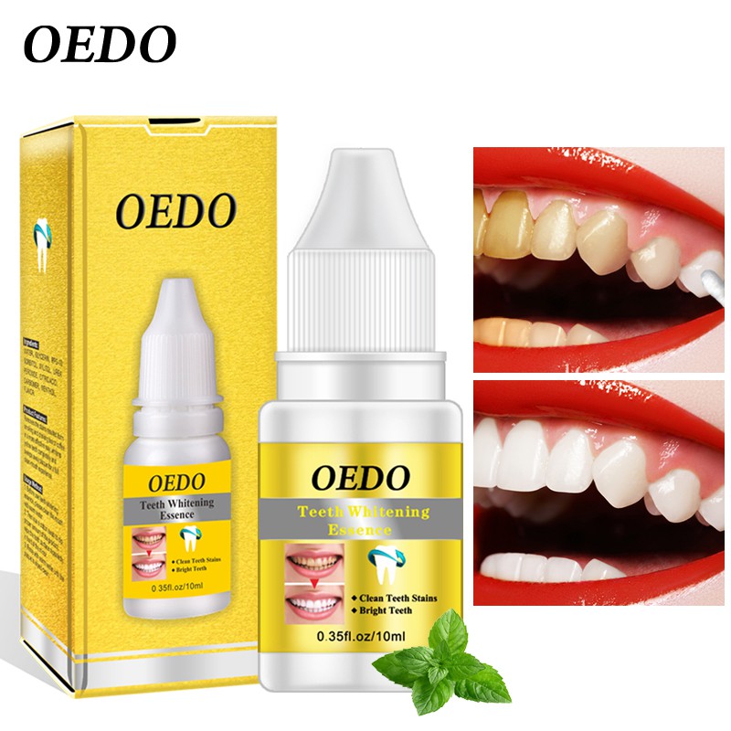 Tinh chất làm trắng răng OEDO Loại Bỏ Vết Bẩn Mảng Bám Cho Hàm Răng Trắng