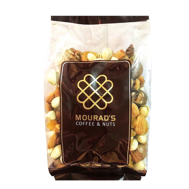Hạt dinh dưỡng mix 5 loại hạt macca, hạt điều, óc chó, hạt bí, hạt hạnh nhân túi 500g cao cấp giàu dinh dưỡng