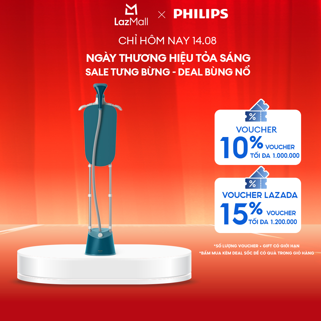 Bàn Ủi Đứng Hơi Nước Philips STE1040/20 - Hàng Phân Phối Chính Hãng
