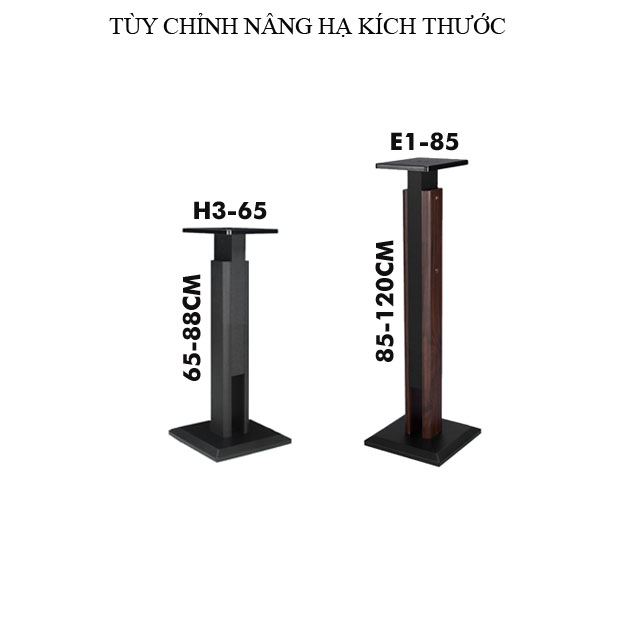 Chân loa gỗ MDF - Điều chỉnh kích thước cao thấp