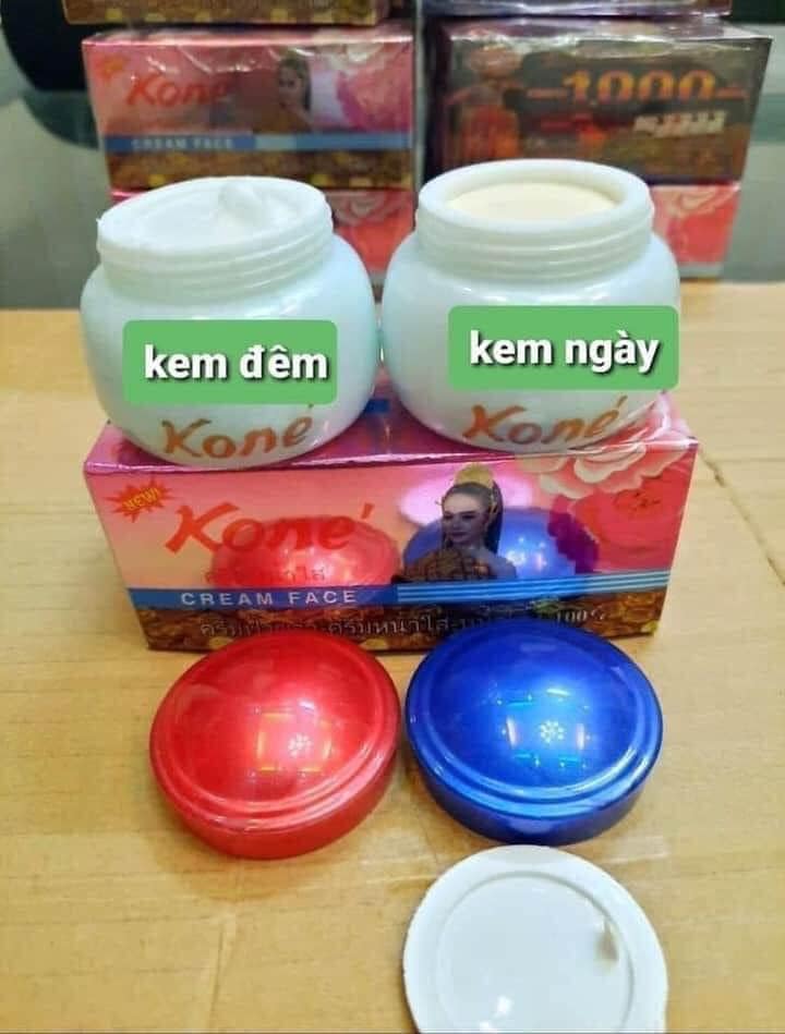 BỘ KEM VÀ NGÀY ĐÊM KONE thái lan dành cho da nám