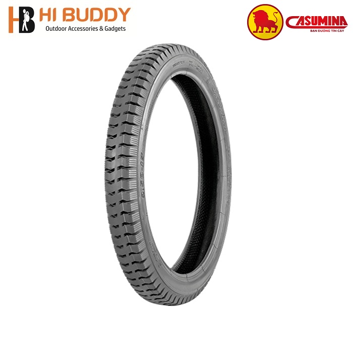 { LÂU BỀN } Vỏ Lốp Trước Casumina 2.50 - 17 - 8 Lớp Bố Gai Tải, Chuyên Dùng Chở Nặng, Địa Hình Xấu, Chịu Lực Tải Trọng Lớn - HIBUDDY