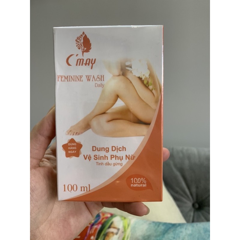 [ Thiên Nhiên] Dung Dịch Vệ Sinh Phụ Nữ Làm Hồng Và Se Khít Vùng Kín (Tinh Dầu Gừng)