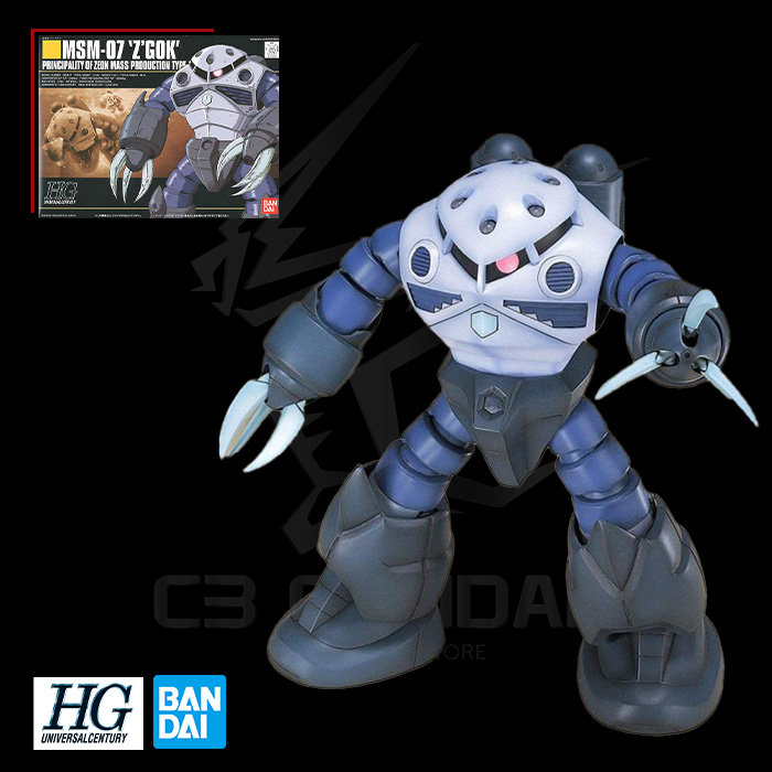Mô hình hg 006 1/144 msm-07 z’gok hguc đồ chơi lắp ráp gundam gunpla chính hãng nhật bản