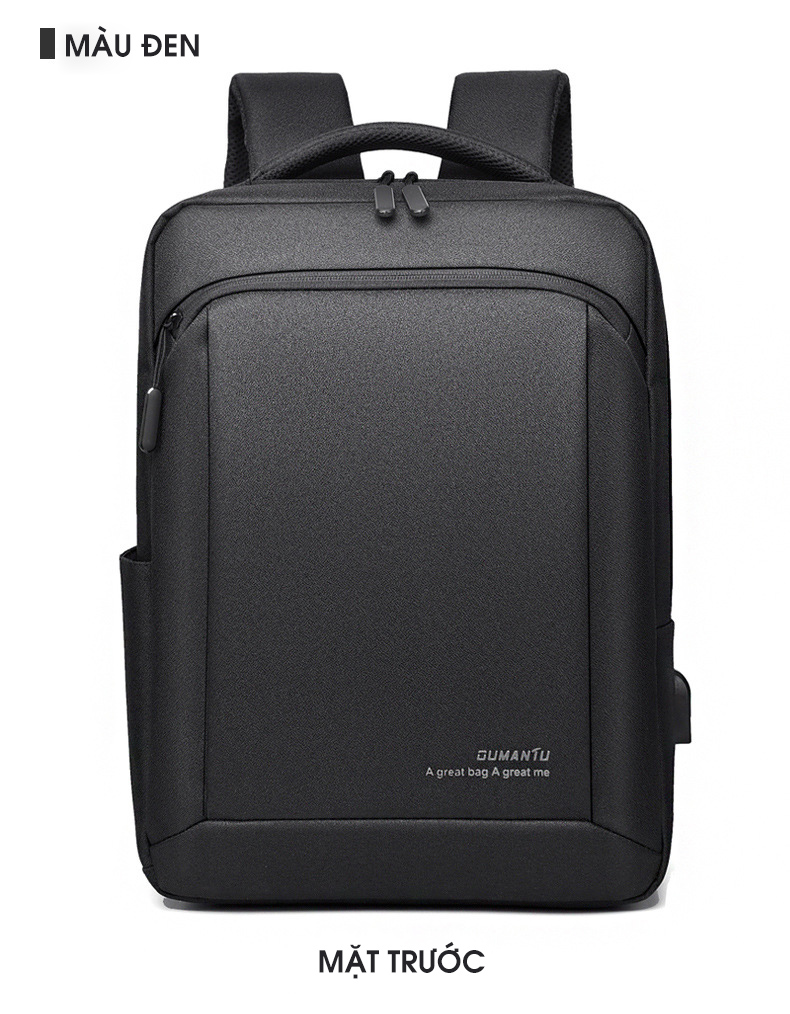 [BALO NHẬP KHẨU] Balo Laptop Đa Năng Kháng Nước Chống sốc Chống Rách Aumantu, Mẫu mới 2021 - Tích Hợp USB Gắn Ngoài