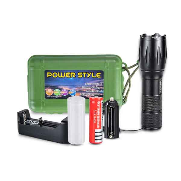 [HCM]Đèn Pin UltraFire XML T6 Siêu Sáng Hợp Kim Chống Nước 1000 Lumen Chiếu Xa 200m tới 500m Pin Sạc FullBox Tặng Pin 18650 Loại Tốt – Bảo Hành 12 Tháng