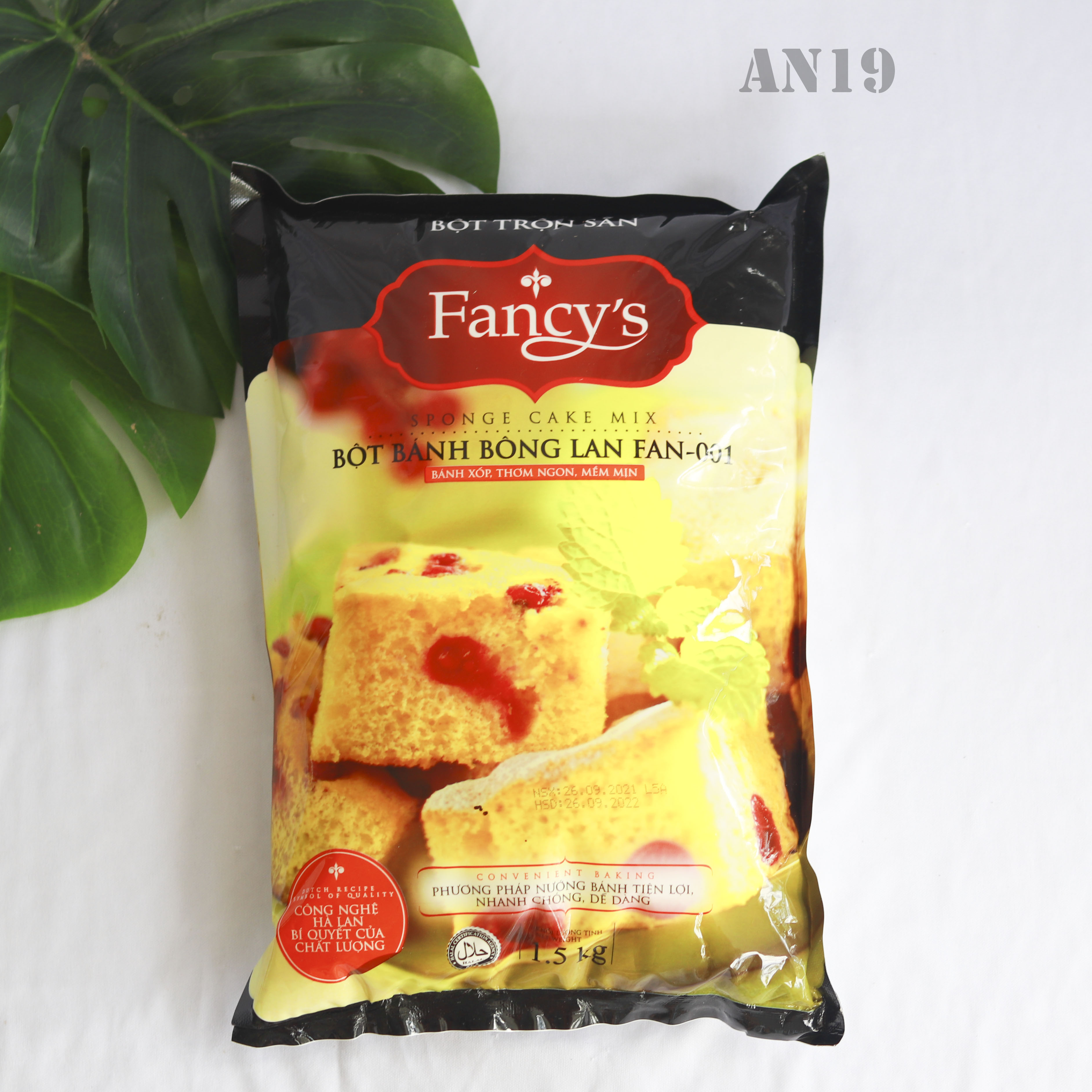 Bột Trộn Sẵn Bánh Bông Lan Ổ Fancy 001