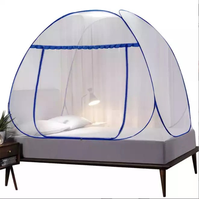 Mùng chụp tự bung thông minh chống muỗi và côn trùng hiệu quả - màn chụp gấp gọn 1m8 x 2m