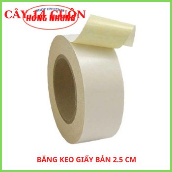 Cây 12 cuộn băng keo giấy 2.5f