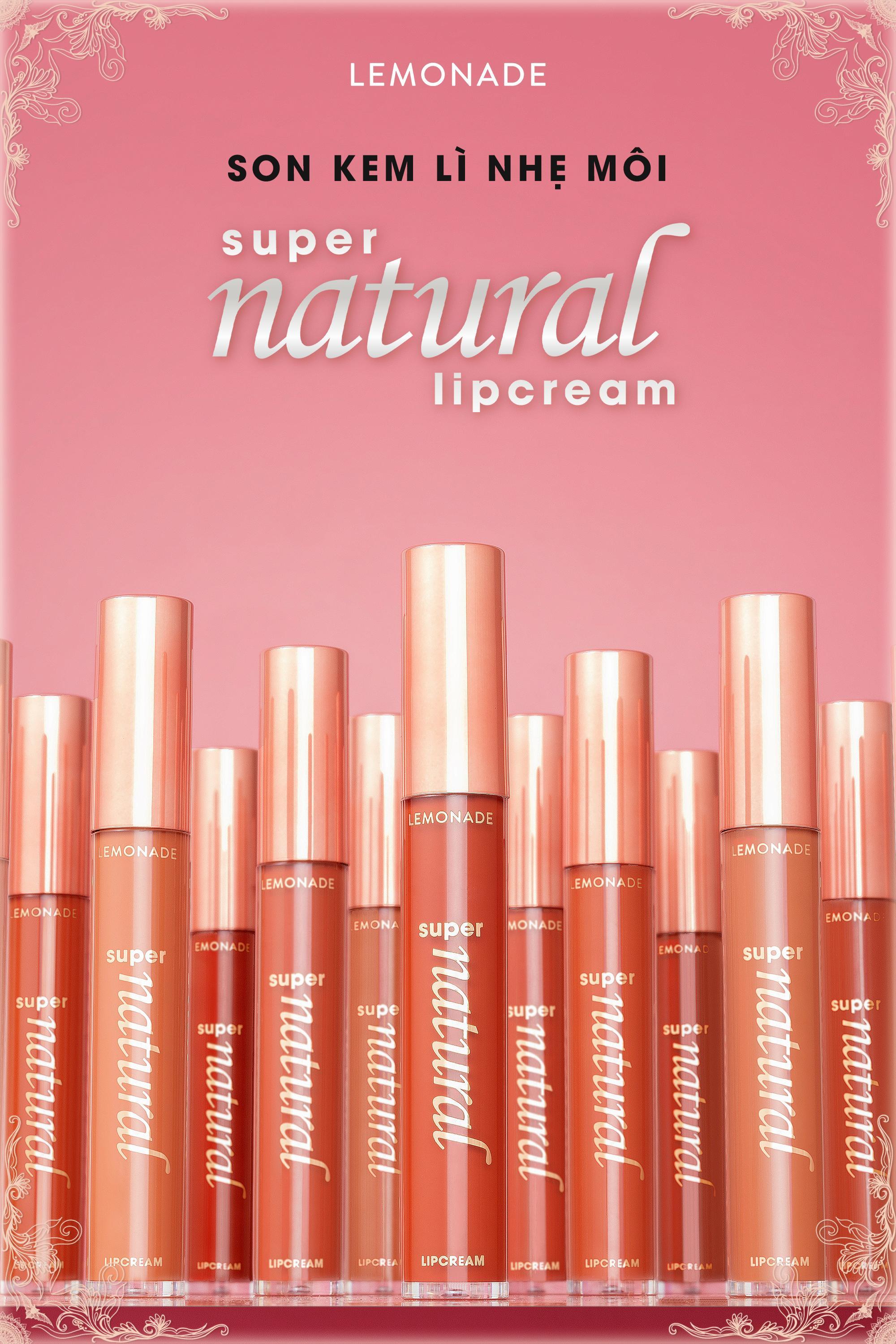 Son Môi - Son Kem Lì Lâu Trôi Lemonade Supernatural Matte Lipcream
