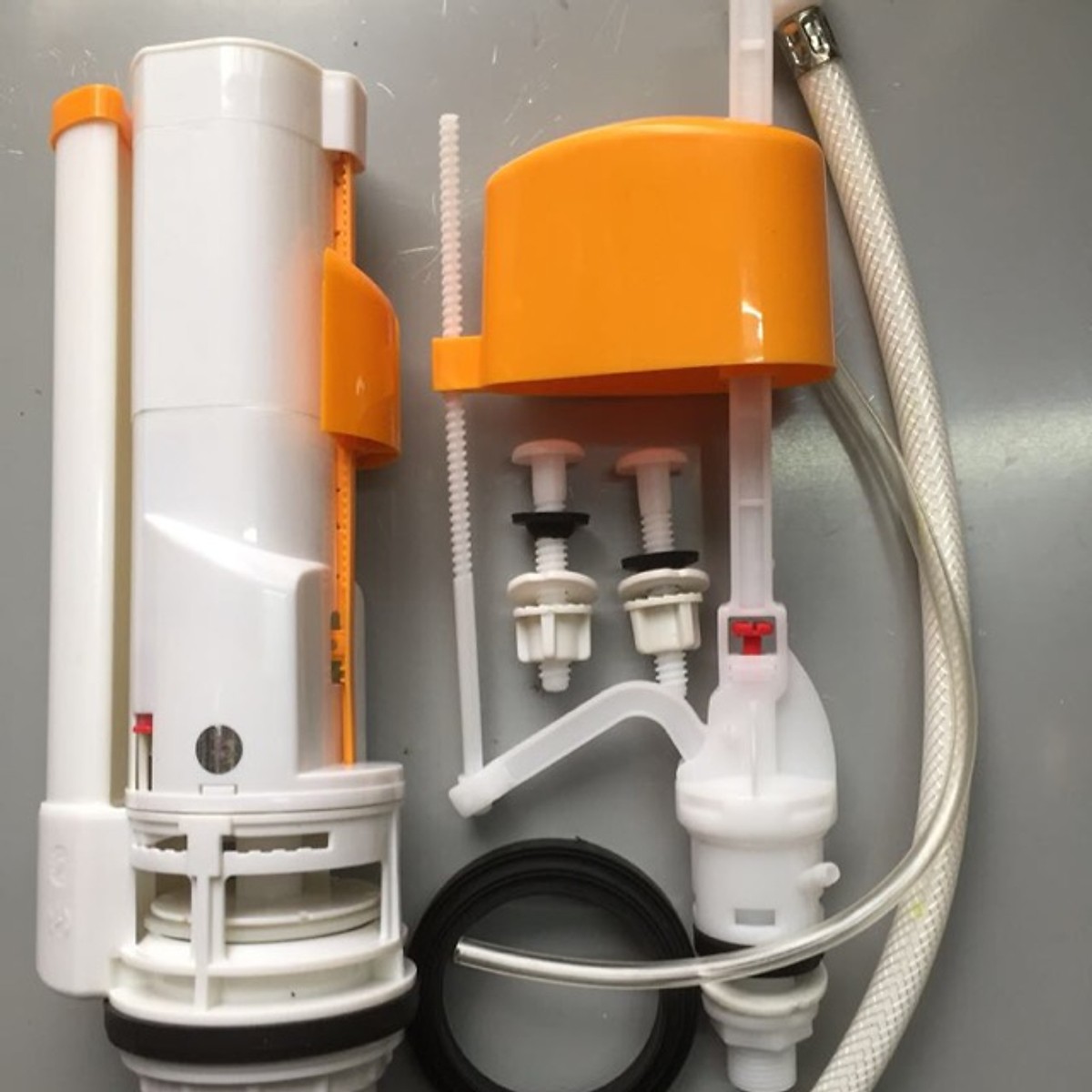 Bộ ruột  thay thế cho bồn cầu 504 Inax (2 nút nhấn)