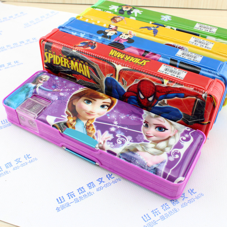 [HCM][ hàng về lại] Hộp đựng bút nhiều hình khác nhau có gọt bút chì ( Ngâu nhiên)