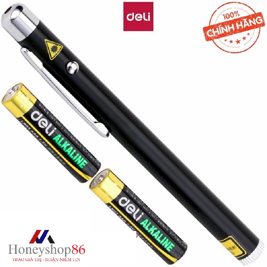 Bút chỉ bản đồ laser pointer deli 3933 – honeyshop86