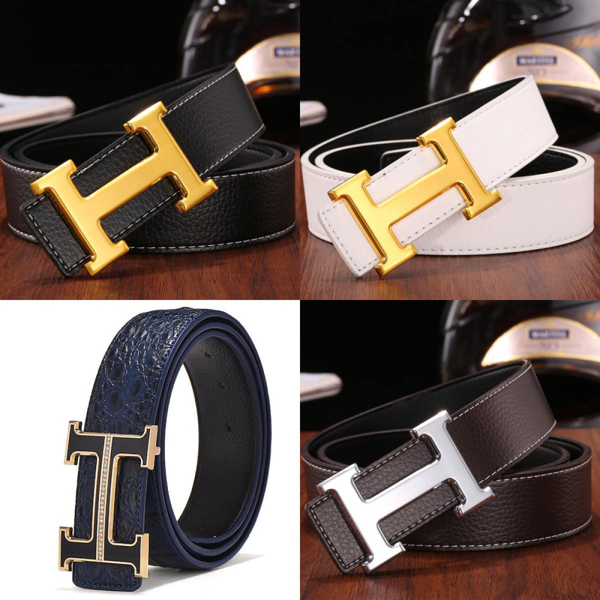 Thắt lưng da, Dây nịt chữ H cực chất 2020 ( đủ mầu - ảnh tự chụp )