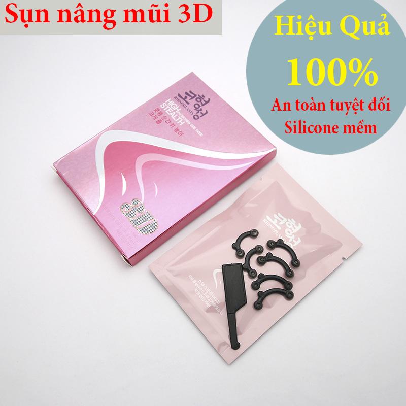 Sụn Nâng Mũi 3D High Steath Hàn Quốc - Bí Quyết Tạo Dáng Mũi S-line Ngay Lập Tức - Không Đau - Không Phẫu Thuật - Nam nữ đều dùng được