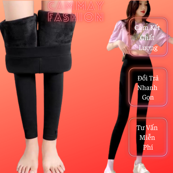 Quần Legging Lót Lông Siêu Ấm