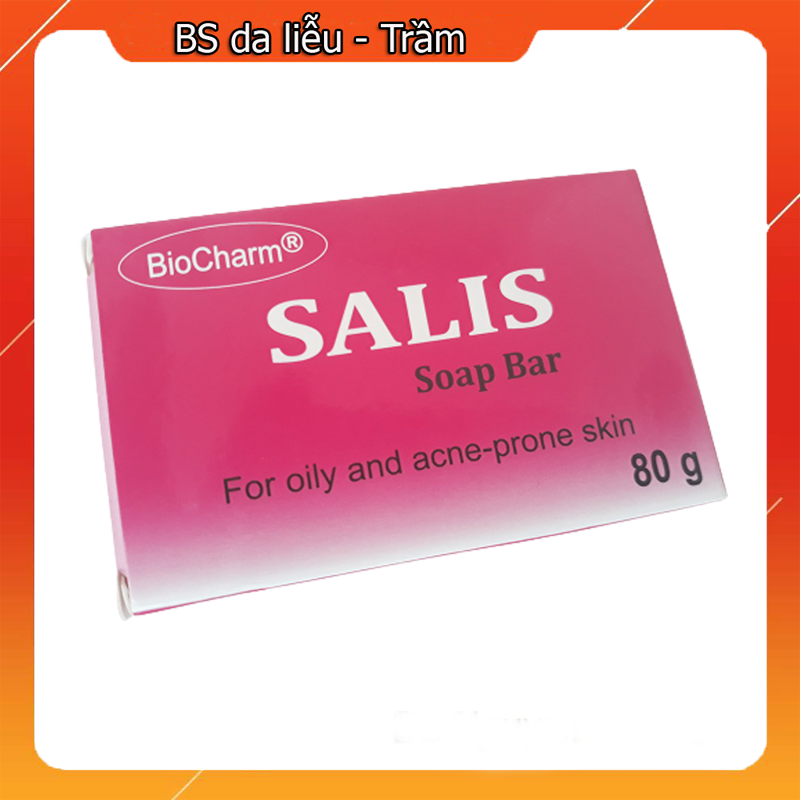 [HCM]Salis soap bar - Xà phòng y khoa giảm mụn giảm tiết dầu