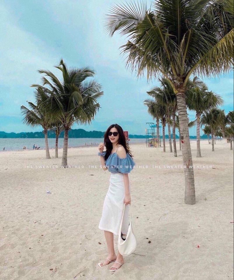 Sét áo 2 dây xếp bèo và chân váy belle fashion