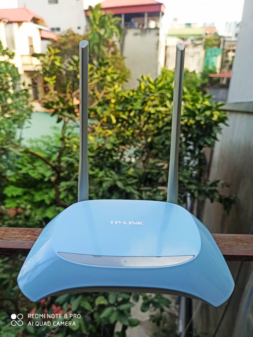 Modem Wifi TPLink Bộ phát wifi 840N 2 râu chuẩn tốc độ 300 Mbps router wifi, Cục phát wifi, Bộ kích sóng wifi - BH 6 Tháng
