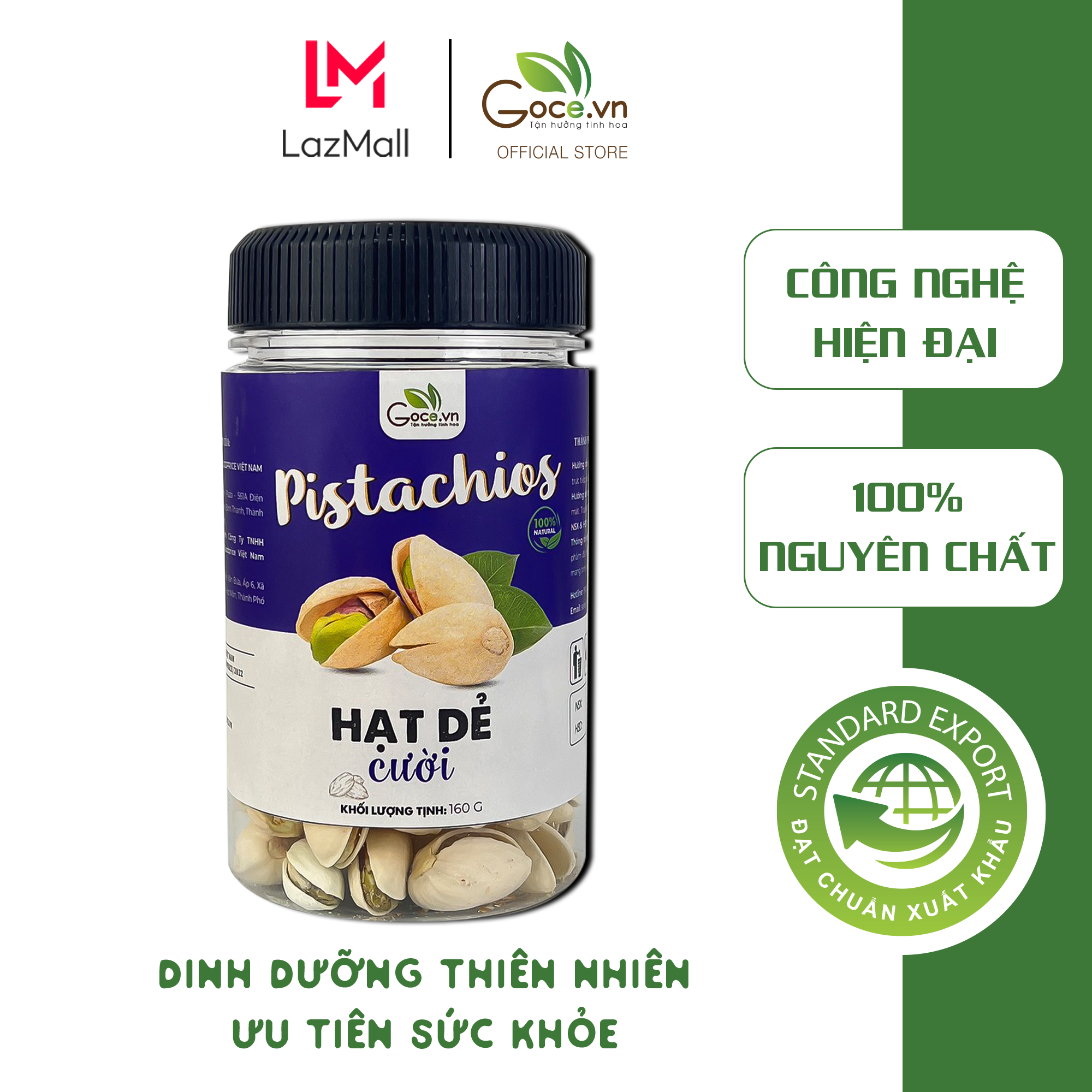 Hạt dẻ cười goce - 160g