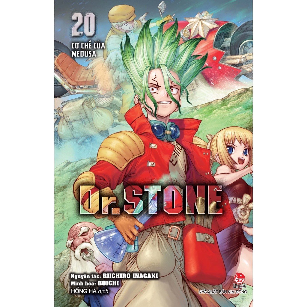 Sách - truyện tranh dr.stone lẻ tập 1-20 -