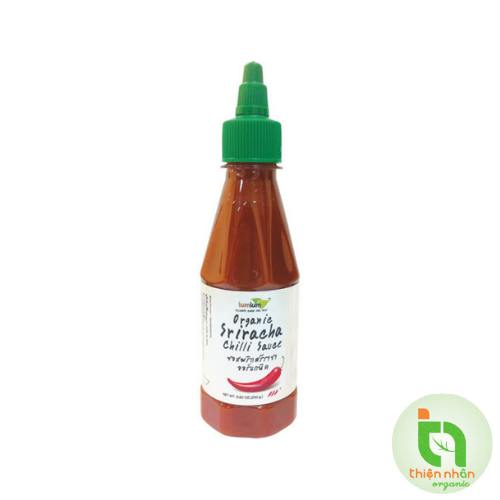 Tương ớt Sriracha hữu cơ 250g LumLum - Organic Sriracha Chili Sauce 250g LumLum