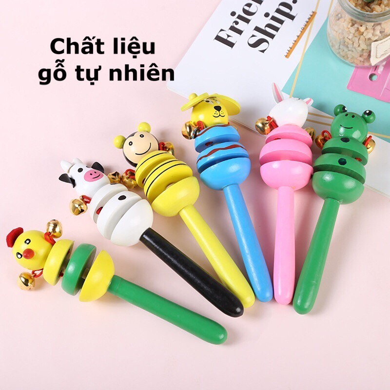 Đồ chơi trẻ em âm nhạc xúc xắc động vật ngộ nghĩnh giúp phát triển cảm quan và trí não cho bé từ 0 tuổi trở lên, 5