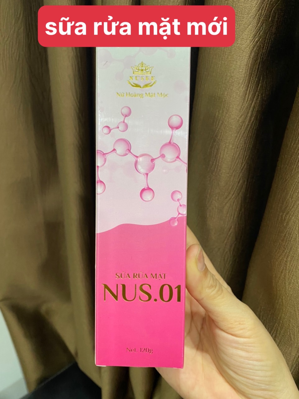 Sữa rửa mặt mộc mỹ nhân 120g