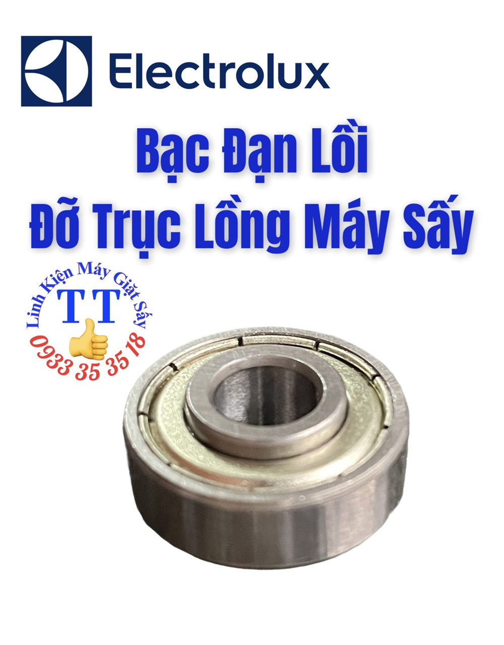 Vòng BI 608 ELectrolux Dành cho nhiều dòng máy sấy nóng
