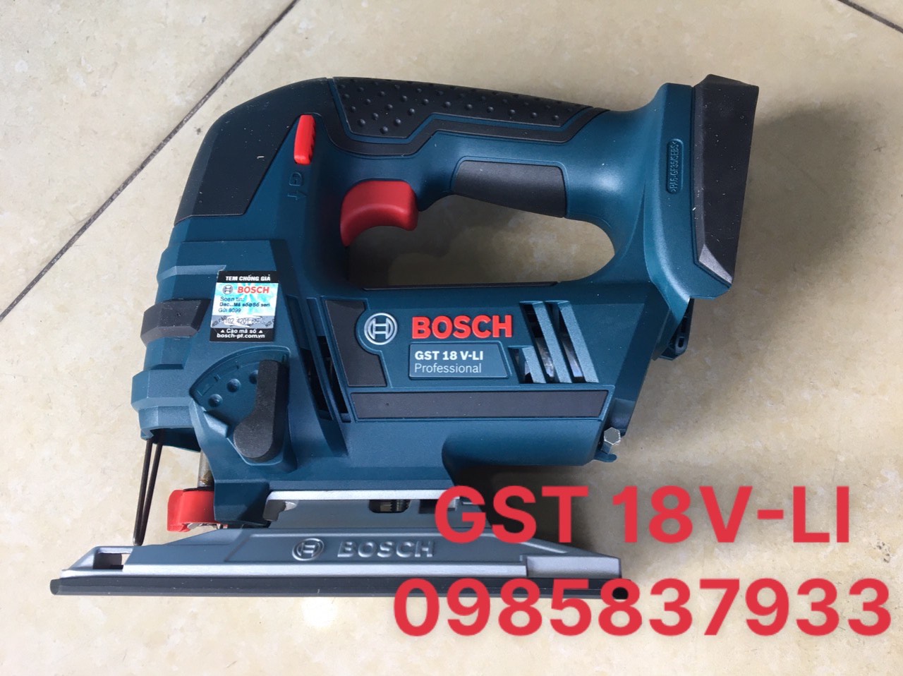 Máy cưa lọng dùng pin 18v gst 18v-li chính hãng