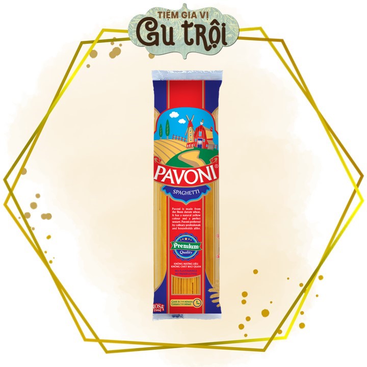 Mỳ Spaghetti Pavoni 400g