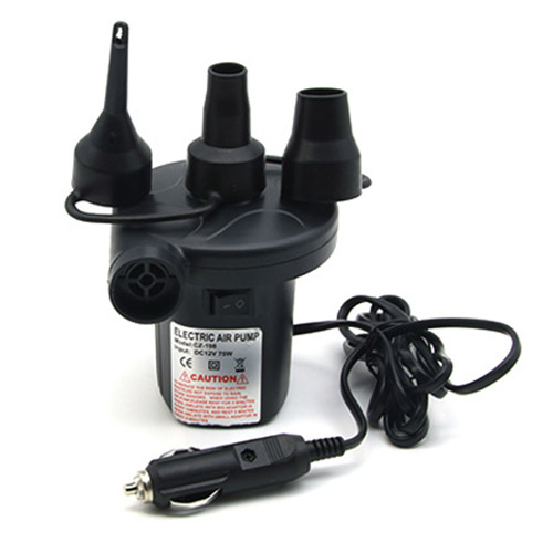 Máy Bơm Hơi cho phao nệm hơi gối hơi dành cho Ô Tô chuẩn đầu 12V