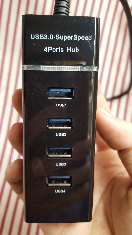 Usb hub 4 port - tốc độ 3.0 - bộ chia cổng usb 4 port dùng cho laptop/pc