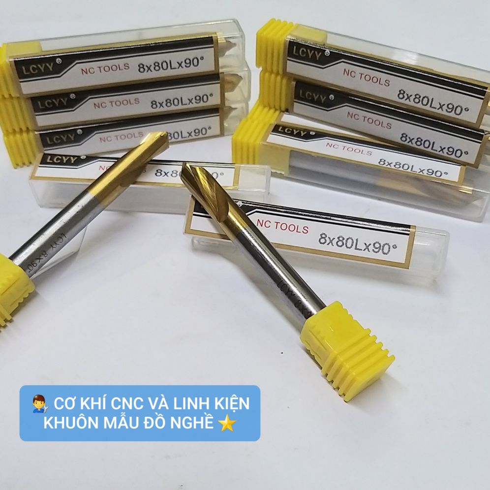 Hộp 10pcs mũi khoan định tâm lcyy