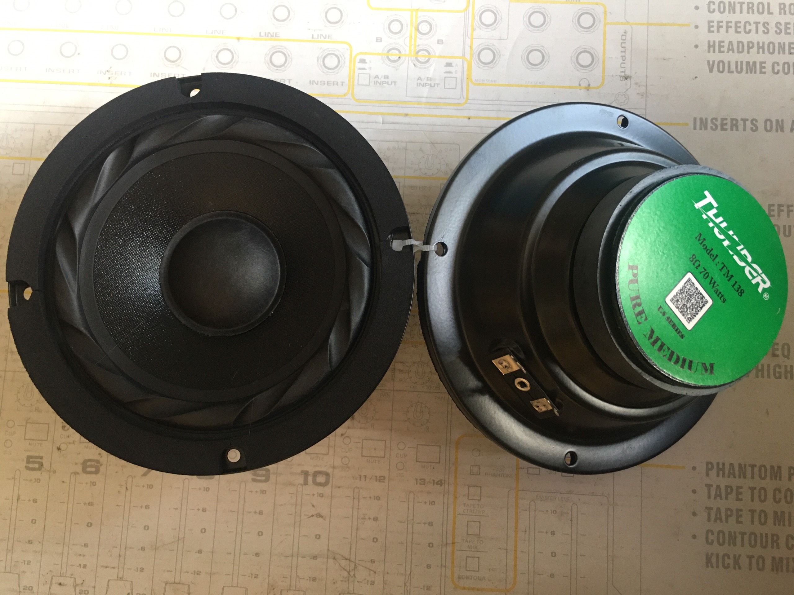 Cặp loa mid rời Thunder liên doanh cao cấp ( 2 loa )