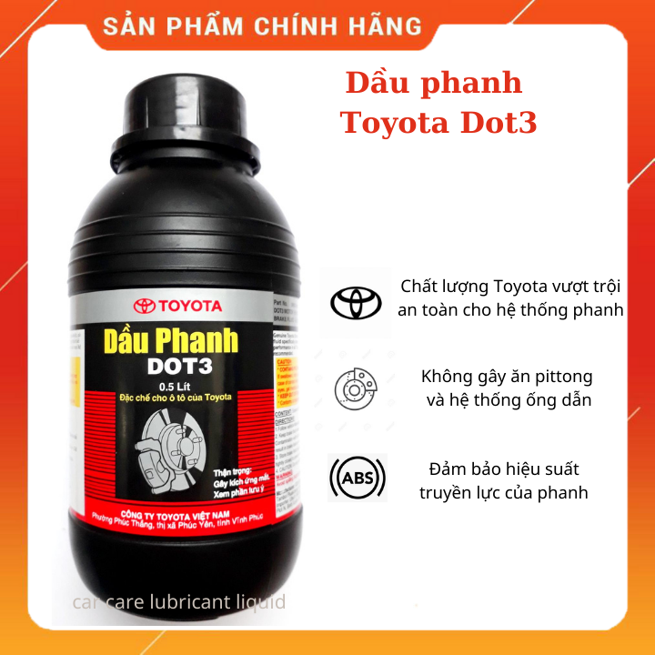 Dầu phanh Toyota Dot3