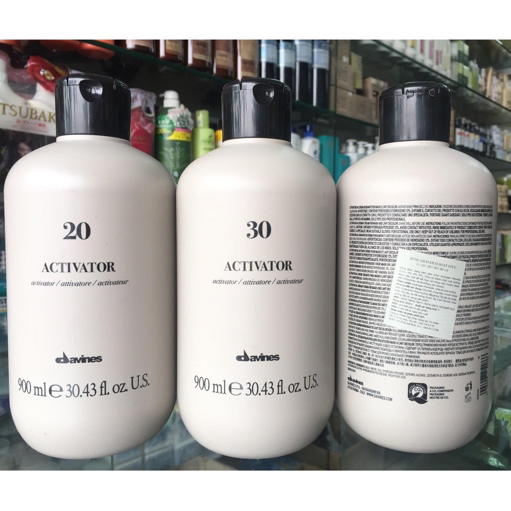 Trợ nhuộm tóc Davines, Oxy nhuộm tóc Davines 900ml