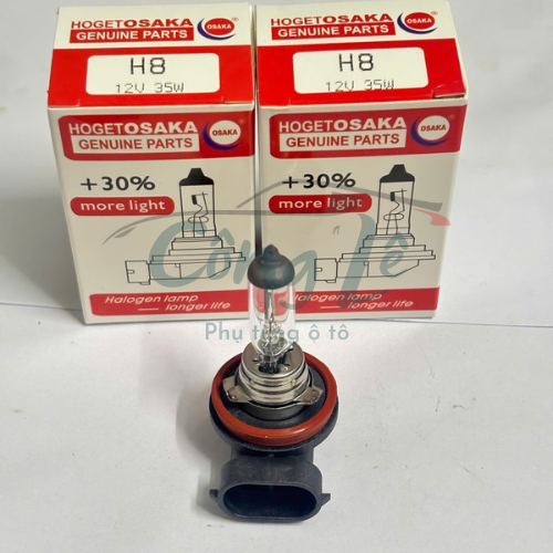 Bóng đèn H8 12V 35W, Bóng đèn gầm, đèn cản Kia K200, K250, Bongo 3, Hyundai Porter 2, ... Hàng HogetOsaka Hàn Quốc