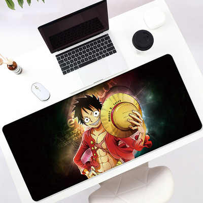 Lót chuột Luffy mũ rơm - Bàn di chuột cỡ lớn