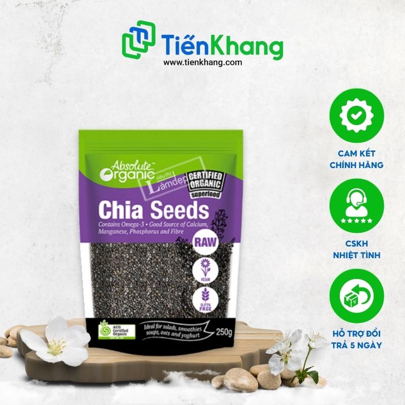 Hạt chia hữu cơ - bịch - chia seeds high in omega 3
