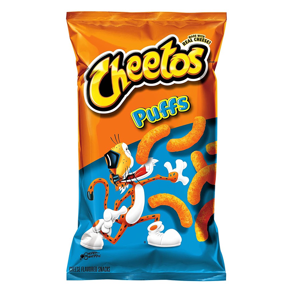 SNACK FRITOLAY'S CHEETOS PUFF 255 G (9 Oz)- nhập khẩu Mỹ - snack ngô