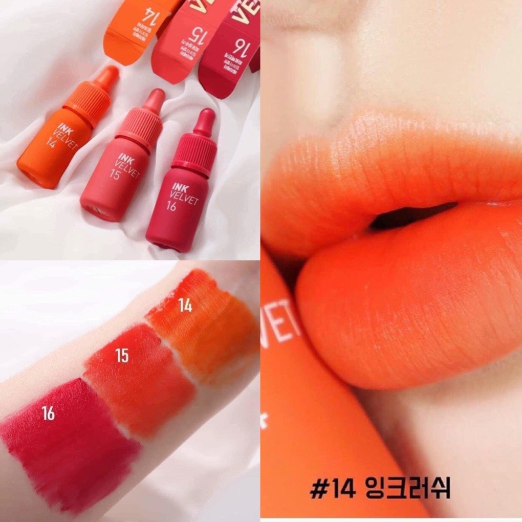 [HCM][Màu 14-15-16]Son Kem Lì Peripera Ink Velvet 4g