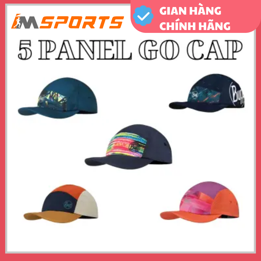 Mũ chạy bộ gấp gọn buff 5 panel cap
