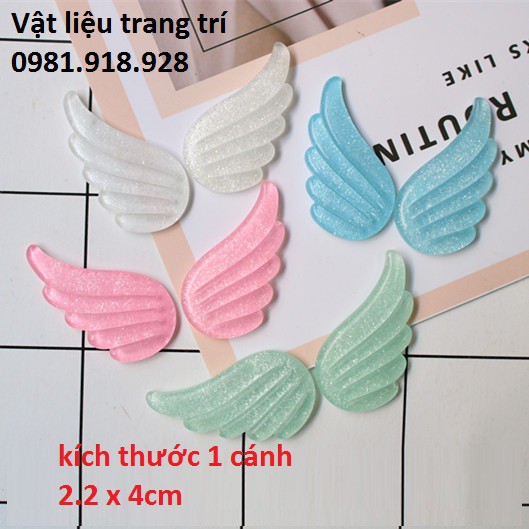 Đôi Cánh Thiên Thần Trong Suốt Charm Slime