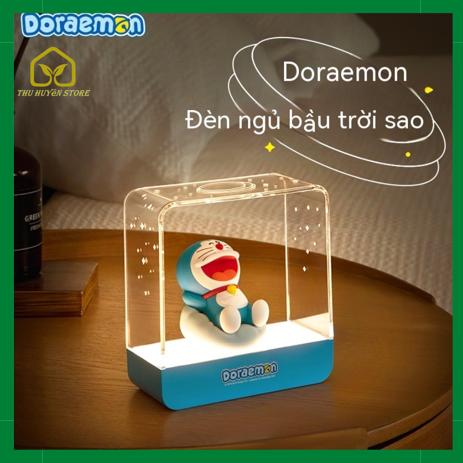 Đèn ngủ cao cấp doraemon cảm biến thông minh sạc cổng usb, mô hình trang trí gaming ,phòng ngủ