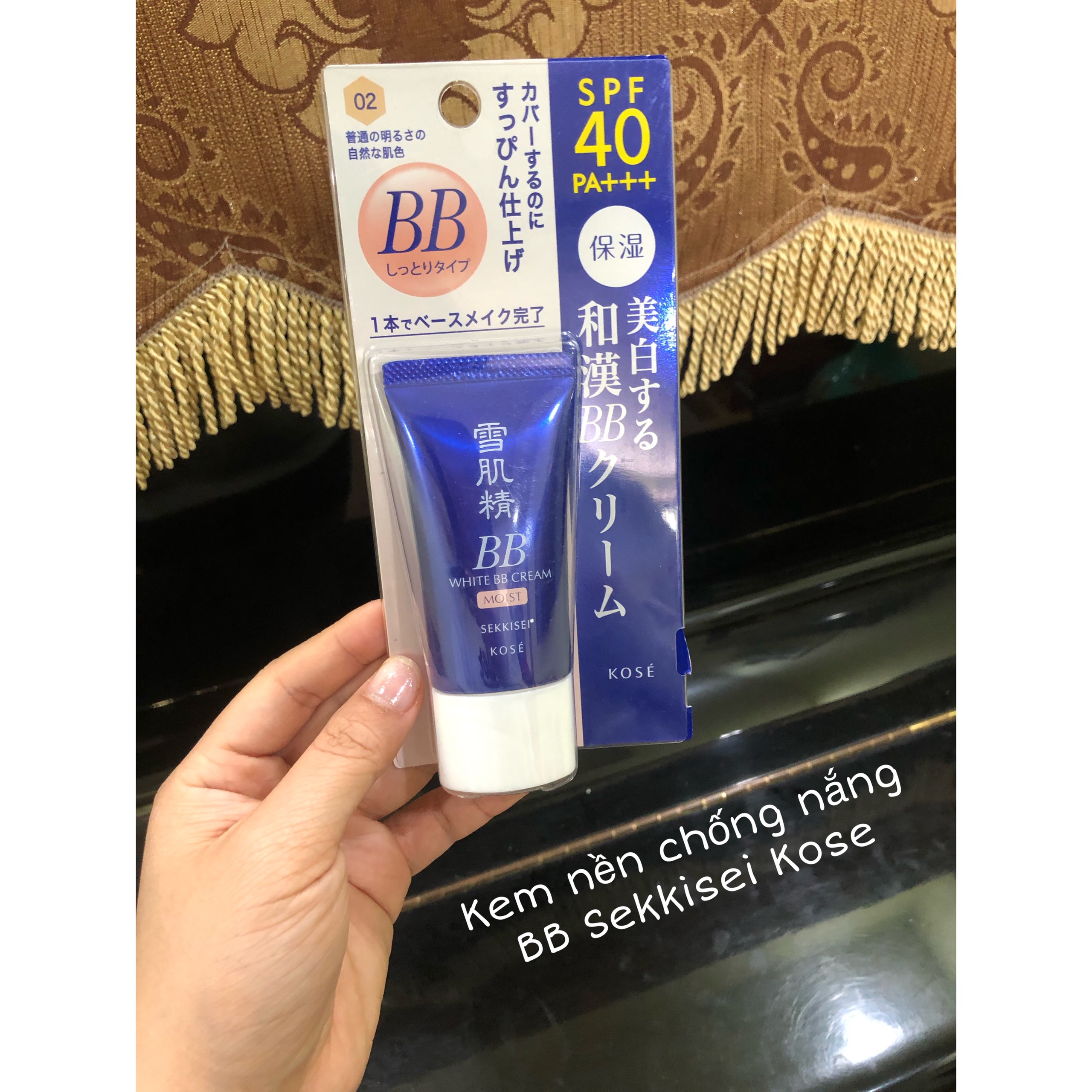 Kem Nền Chống nắng BB / CC Kose Cream Sekkisei White BB Cream (30g) SPF 40 PA+++