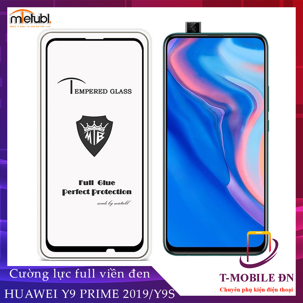 Kính cường lực Huawei Y9S Y9 Prime 2019 Full màn 9D độ cứng 9H - Miếng dán màn hình Huawei Y9S Y9 Prime 2019